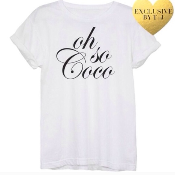 t+j Designs Oh So Coco Graphic Tee - Picture 3 of 4